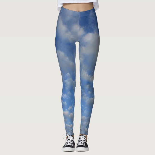 Wolkendecke Leggings (Vorderseite)