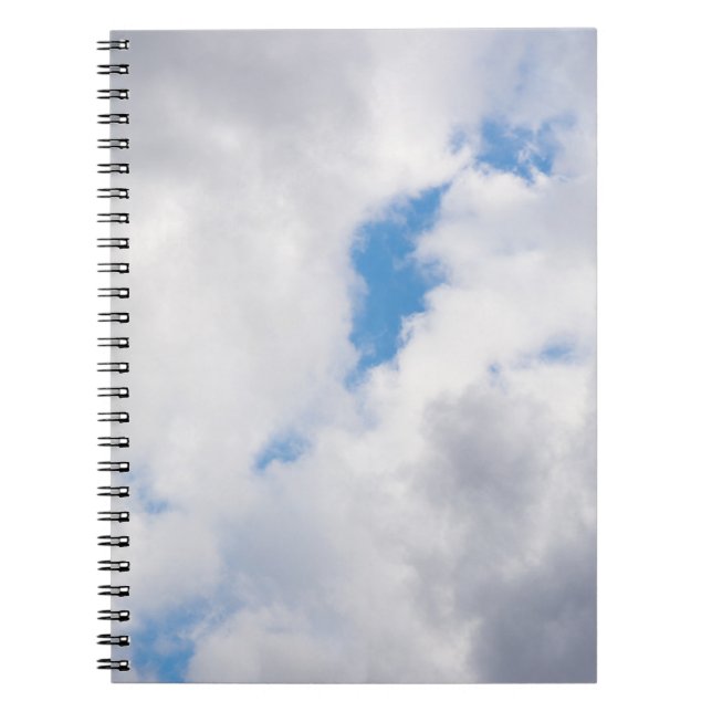 Wolkendecke Notizblock (Vorderseite)
