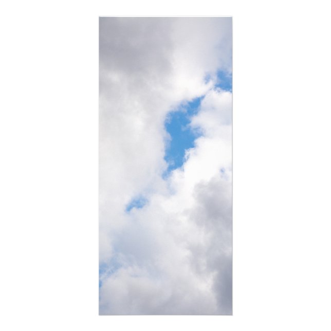Wolkendecke Werbekarte (Vorne)