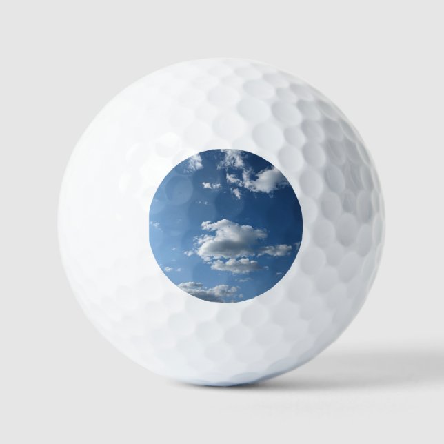Wolkenflecken Golfball (Vorderseite)