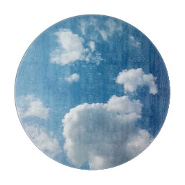 Wolkenflecken Schneidebrett