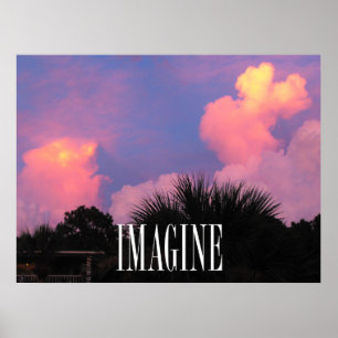 Wolkenformen Poster