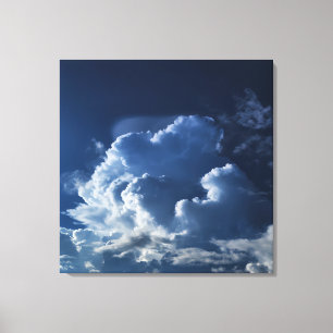 Wolkenfotografie, Sky Fotografy, Sturmwolken Leinwanddruck