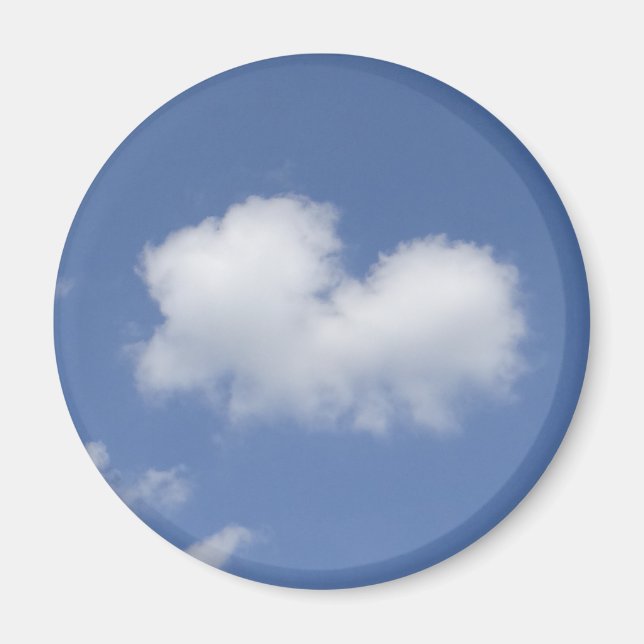 Wolkenherz  magnet (Vorne)