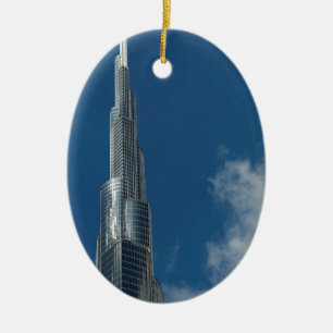 Wolkenkratzer Burj Khalifa Keramikornament