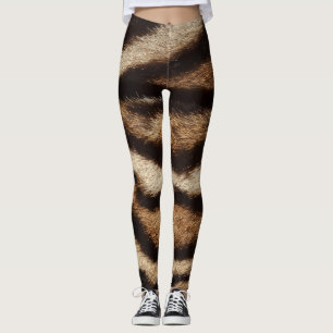 Wolkenkratzer Fell, exotische Muster. Leggings