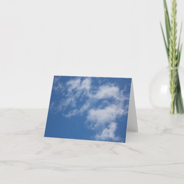 Wolkenkratzer für Fotos Feiertagskarte (Vorderseite)