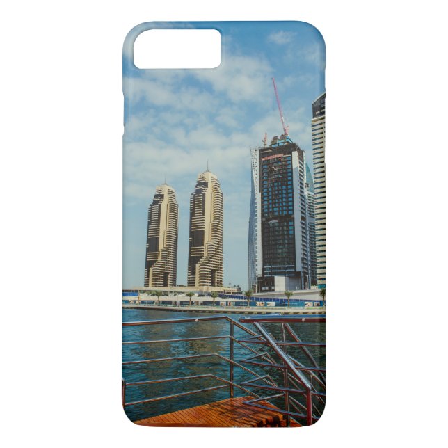Wolkenkratzer im Hafen von Dubai Case-Mate iPhone Hülle (Rückseite)