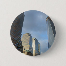 Wolkenkratzer in New York Button