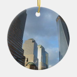 Wolkenkratzer in New York Keramik Ornament