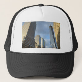 Wolkenkratzer in New York Truckerkappe