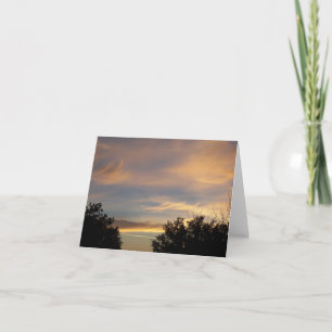 Wolkenkratzer Winter Sonnenaufgang auf einer Blank
