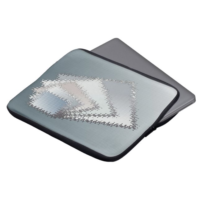 Wolkennuancen Laptopschutzhülle (Vorne Oben)