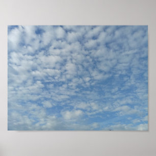 Wolkenposter Poster