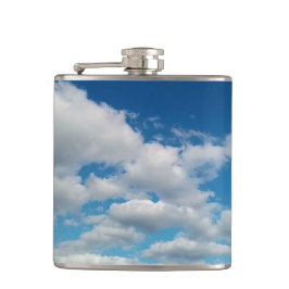 Wolkenschichten Flachmann