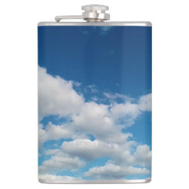 Wolkenschichten Flachmann