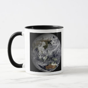 Wolkensimulation der vollen Erde Tasse