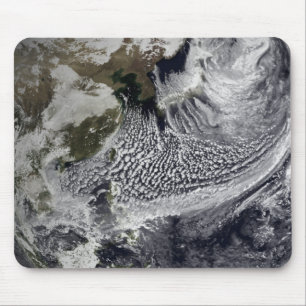 Wolkensimulation eines Singletages 4 Mousepad
