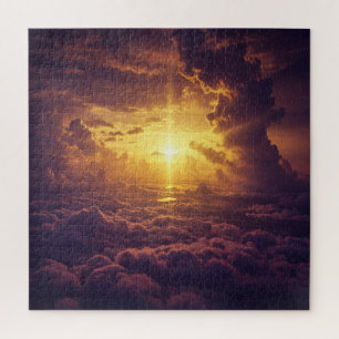Wolkenspirituelle Himmel in unbekanntem Universum