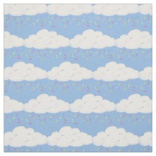 Wolkensprenkelfarben-Wasserfarben-Whimsy-Nursery-S Stoff