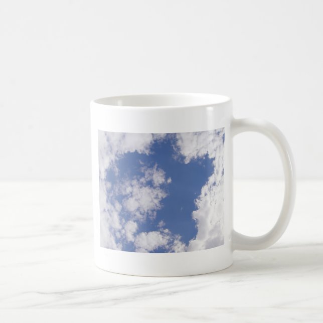 Wolkenstern - Wolken Kaffeetasse (Rechts)