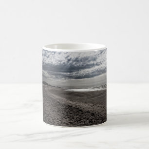 Wolkenstrand an der Nordsee Kaffeetasse