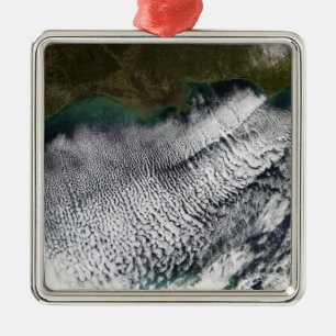 Wolkenstraßen im Golf von Mexiko Ornament Aus Metall
