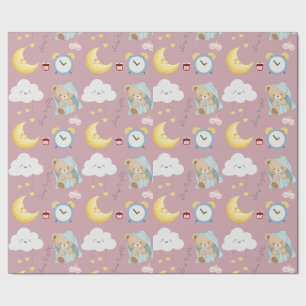 Wolkentraumlandschaft geschenkpapier
