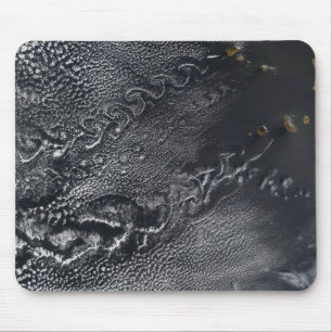 Wolkenturbulenzen über den Kap-Verde Inseln Mousepad