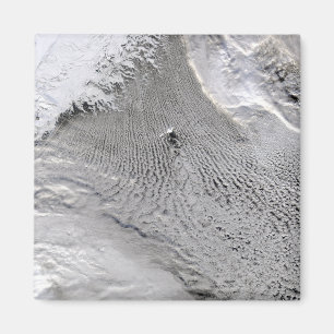 Wolkenturbulenzen vor Insel Jan.s Mayen Magnet