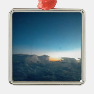Wolkenvögel Silbernes Ornament