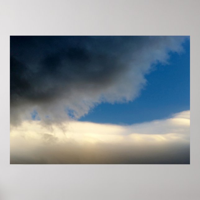 Wolkenvorhang Poster (Vorne)