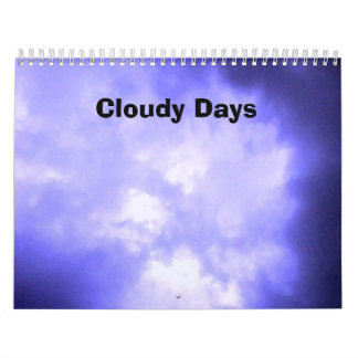 wolkige Tage Kalender