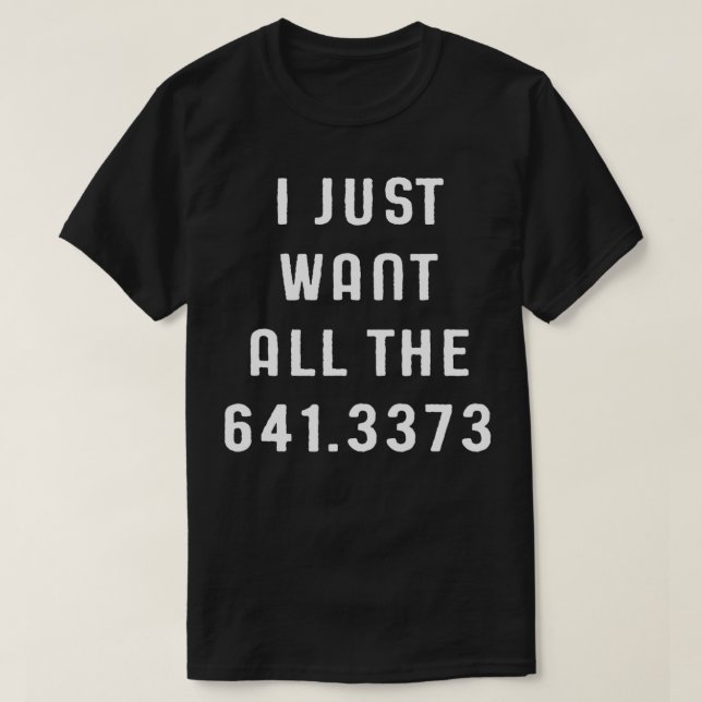 Woll einfach all den 6413373 Kaffee Funny Dewey De T-Shirt (Design vorne)
