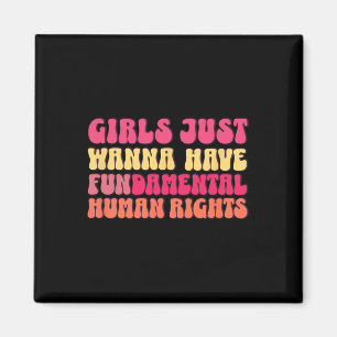 Woll einfach, eine Feministin für Grundrechte zu h Magnet