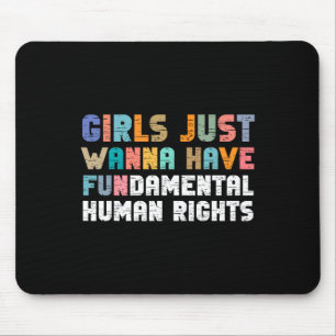 Woll einfach, Grundrechte-Feminis zu haben Mousepad