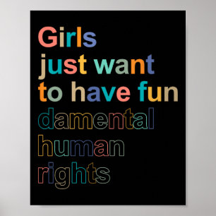 Woll einfach, Grundrechte-Feminis zu haben Poster