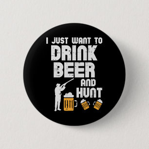 Woll einfach, um die Funny Hirsch Jäger Vater Gr Button