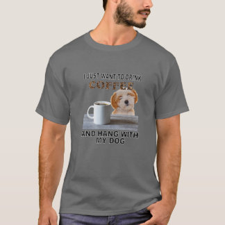 Woll einfach, um Kaffee zu trinken T-Shirt