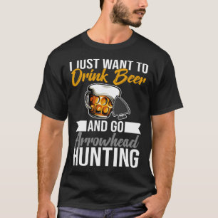 Woll einfach zu Arrowhead Jagd Artifact Arrowhead T-Shirt