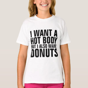 WOLL HOT BODY WOLL DONUTS Kids Teenager Mädchen T  T-Shirt