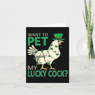 Woll, mein glückliches Funny Funny St Patricks Day Karte