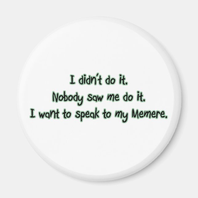 Woll zu Memere Magnet (Vorne)