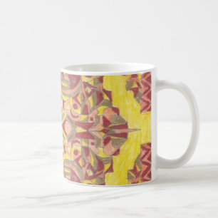 Wolldeckeentwurf 1 auf einer Tasse