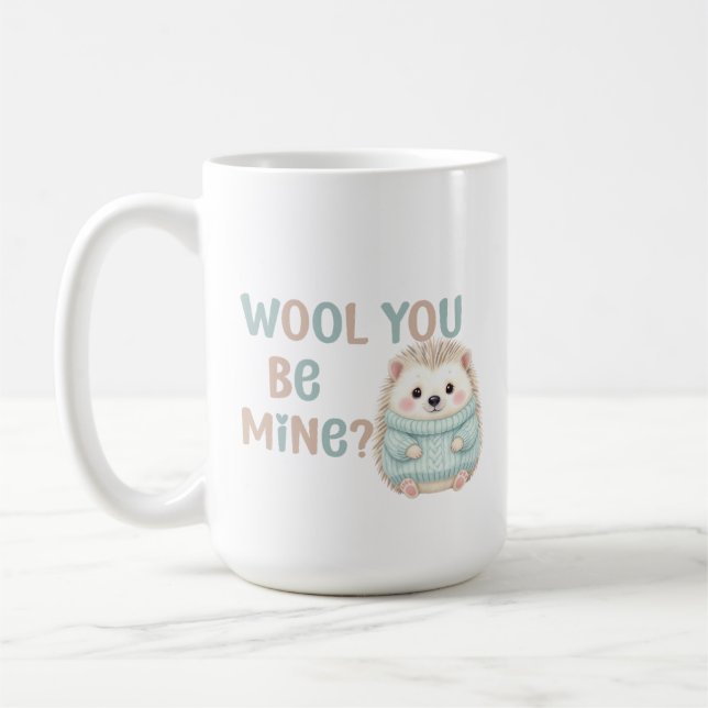 Wolle-Werde-Mein-Kaffeebecher Kaffeetasse (Links)