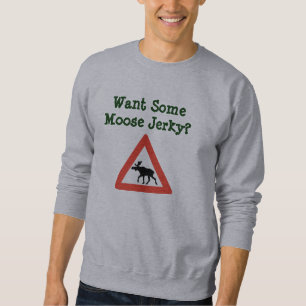 Wollen Sie einige stoßartige Elche? Sweatshirt