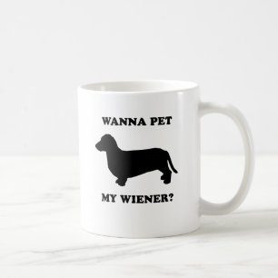 Wollen Sie pet meine Dackel Kaffeetasse