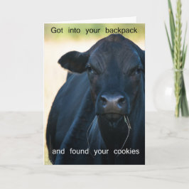 Wollen Sie s'more Plätzchen Karte