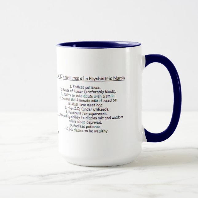 Wollen Sie, um ein Psych zu sein. Tasse (Rechts)