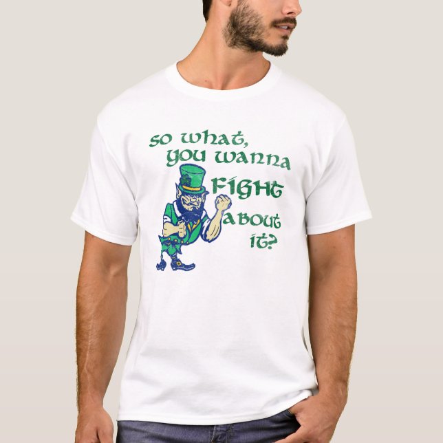 Wollen Sie, um zu kämpfen? T-Shirt (Vorderseite)